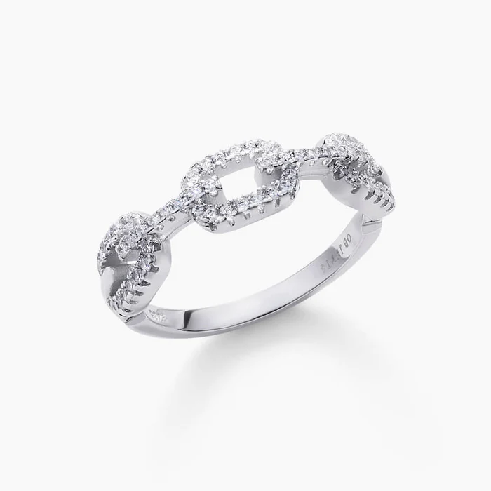 Brilliant Round Moissanite Diamond Band