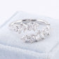 Fancy Shapes Moissanites Diamond Ring