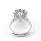 2.1 Ct Brilliant Round Cut Moissanite Wedding Ring