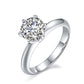 1.8 Ct Brilliant Round Cut Moissanite Engagement Ring