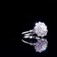 2.1 Ct Brilliant Round Cut Moissanite Wedding Ring