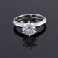 1.8 Ct Brilliant Round Cut Moissanite Engagement Ring