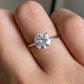 1.2 Ct Brilliant Round Cut Moissanite Engagement Ring