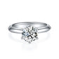 1.8 Ct Brilliant Round Cut Moissanite Engagement Ring