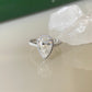 2.30 Ct Pear Moissanite Engagement Ring