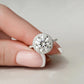 2.04 Ct Brilliant Round Moissanite Wedding Ring