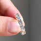 1.20 Ct Brilliant Round Moissanite Half Eternity Band