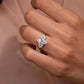 4.02 Ct Marquise Moissanite Wedding Ring