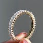 1.0 Ct Beatiful Moissanite Baugette Eternity Band