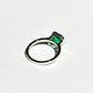 2.10 Gruesome Green Heart Engagement Ring