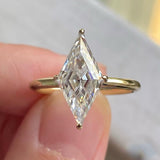 2.50 Ct Moissanite Kite Engagement Ring