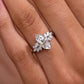 4.02 Ct Marquise Moissanite Wedding Ring