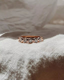 5 Brilliant Round Moissanite Wedding Band