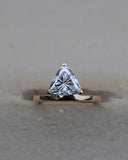 1.0 Ct Triangle Moissanite Engagement Ring