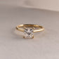 2.05 Ct Moissanite Princess Engagement Ring