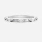 Marvelous Marquise Moissanite Promise Band