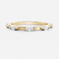 Marvelous Marquise Moissanite Promise Band