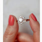 2.03 Ct Brilliant Round Moissanite Wedding Ring