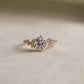 1.02 Ct Brilliant Round Moissanite Wedding Ring