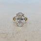 5.01 Ct Oval Moissanite Wedding Ring