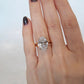 5.01 Ct Oval Moissanite Wedding Ring