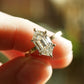 3.50 Ct Supreme Hexagone Moissanite Engagemnet Ring