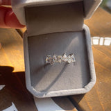 Moissanite Pears In Beautiful Weding Ring