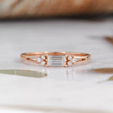 Beautiful Baugette Promise Ring