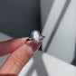 2.0 Ct Oval Moissanite Engagement Ring