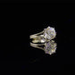 2.3 Ct Cushion Moissanite Engagement Ring