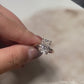 2.0 Ct Radiant Cut Moissanite Engagement Ring