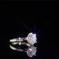 2.2 Ct Brilliant Round Moissanite Engagement Ring