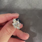 2.0 Elongated Cushion Moissanite Engagement Ring