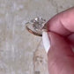 2.14 Ct Pear Moissanite Engagement Ring