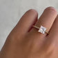 2.05 Ct Moissanite Princess Engagement Ring